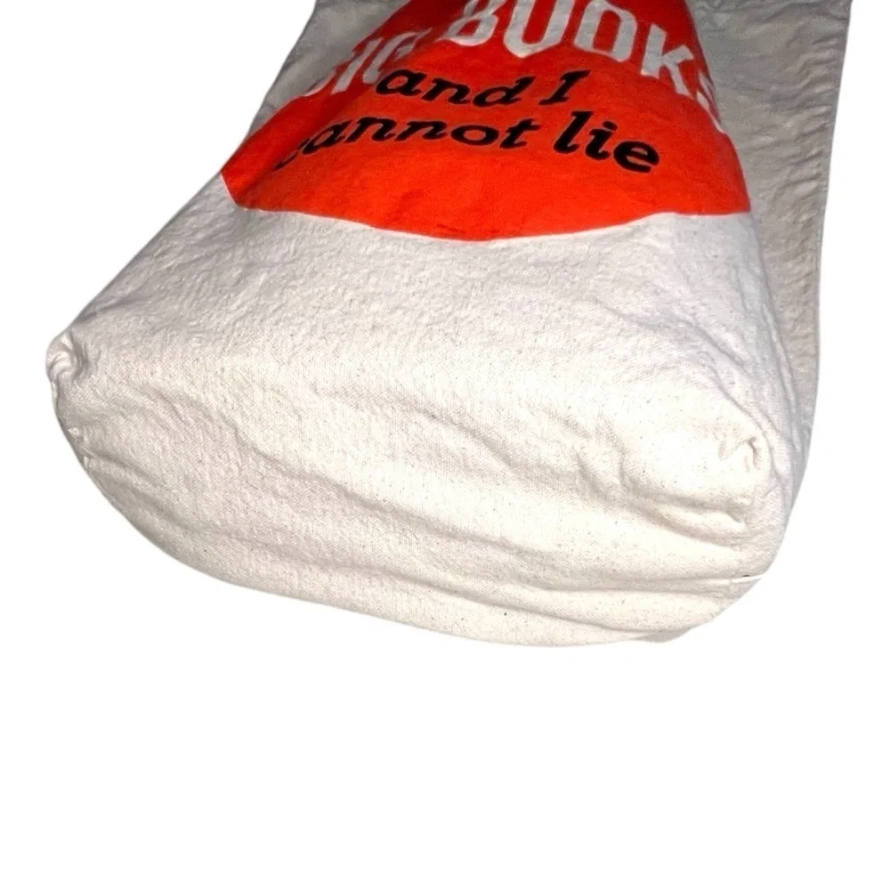 I Like Big Books And I Cannot Lie Tote Bag by Gibbs Smith Made in USA